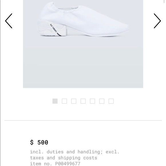 靴 RAF SIMONS SOLARIS LOW 43 white Raf Simons - Solaris-1 Low boots Raf Simons